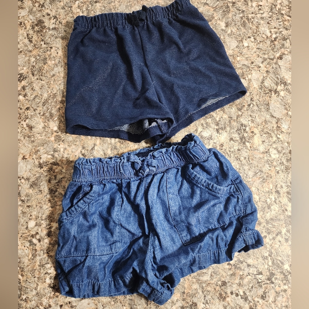 Toddler girls 2-pk shorts size: 24M